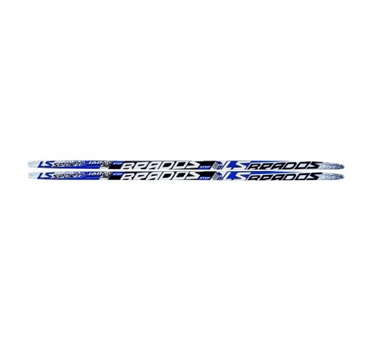 Беговые лыжи STC Brados LS Sport 3D STEP, черный/синий, 150 см