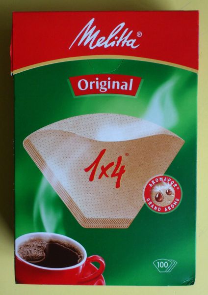 Фильтры для кофе Melitta бумажные, 1x2, 40 шт, белый