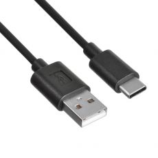 Кабель Buro USB-TC-0.8B2A USB (m)-USB Type-C (m) черный 0,8м