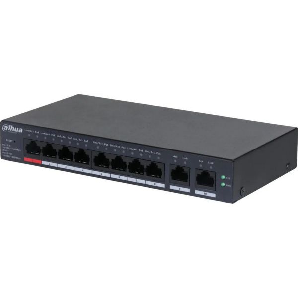 Коммутатор Dahua DH-CS4010-8GT-110 x10/100/1000 Мбит/сек, управляемый