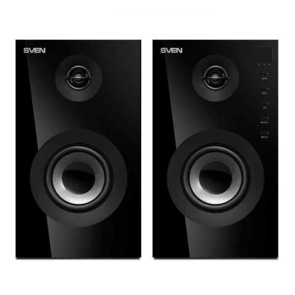 Компьютерная акустика Sven SPS-615 2.0 черный 20Вт беспроводные BT