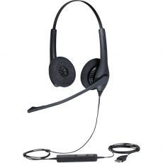 Компьютерная гарнитура Jabra BIZ 1500 Duo USB стерео черный