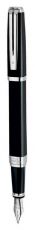 Ручка перьевая WATERMAN Exception Night&Day (S0636830) черный (F) чернила: синий посеребрение