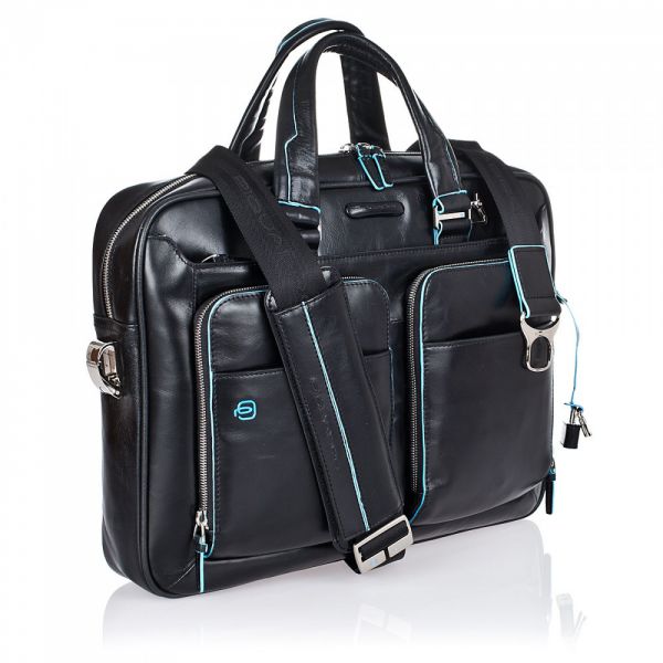 Сумка Piquadro Blue Square (CA2849B2/N) черный телячья кожа